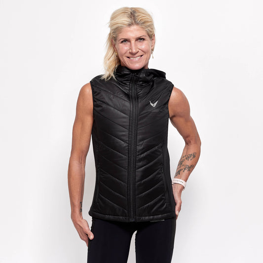 Pre-order Løbe vest 2.0 sort – Rikke Hørlykke x Winnershape